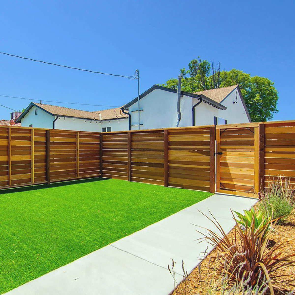 Sod Installation in Los Angeles outdoor project example